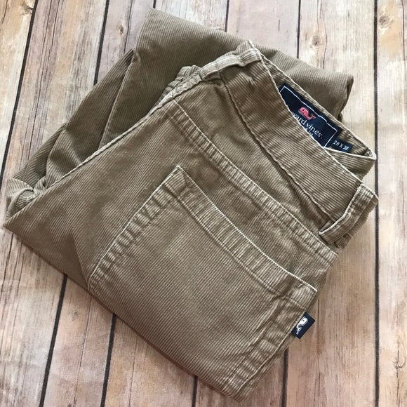 Vineyard Vines Corduroy Pants 5 Pocket Khaki 28 - Picture 2 of 5